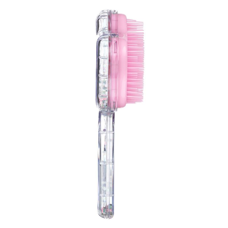 Ingrijire personala si Cosmetice - Ingrijire personala - Ingrijire par - Perii de par si piepteni - Perie Par Roz cu Glitter Inghetata pentru Copii - Infinity.ro