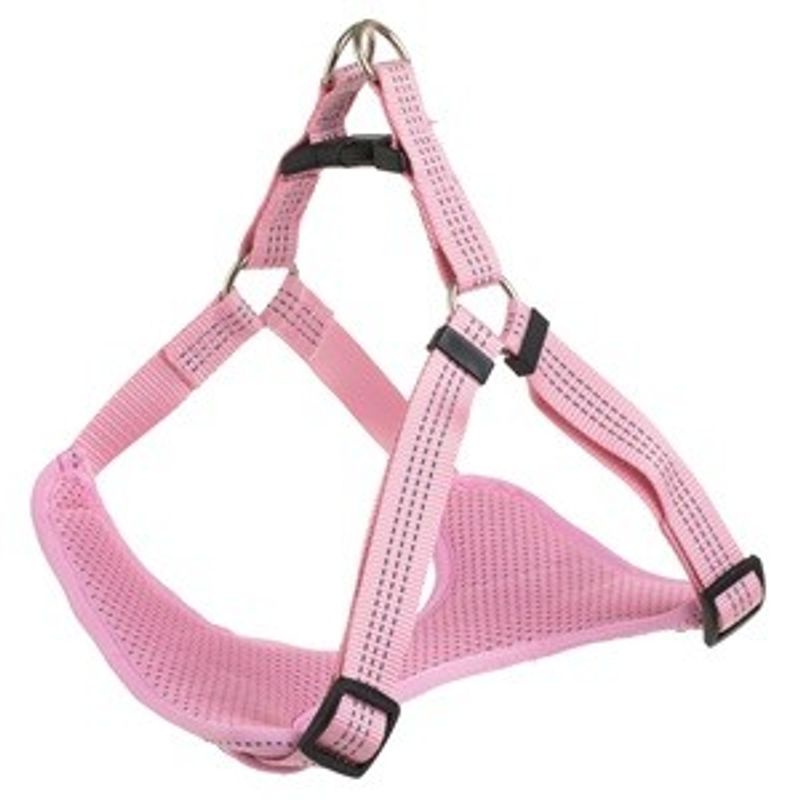 Petshop - Accesorii petshop - Zgarzi, lese si hamuri - Hamuri - Ham pentru caini, Roz, cu Detalii Reflectorizante, Reglabil - Infinity.ro
