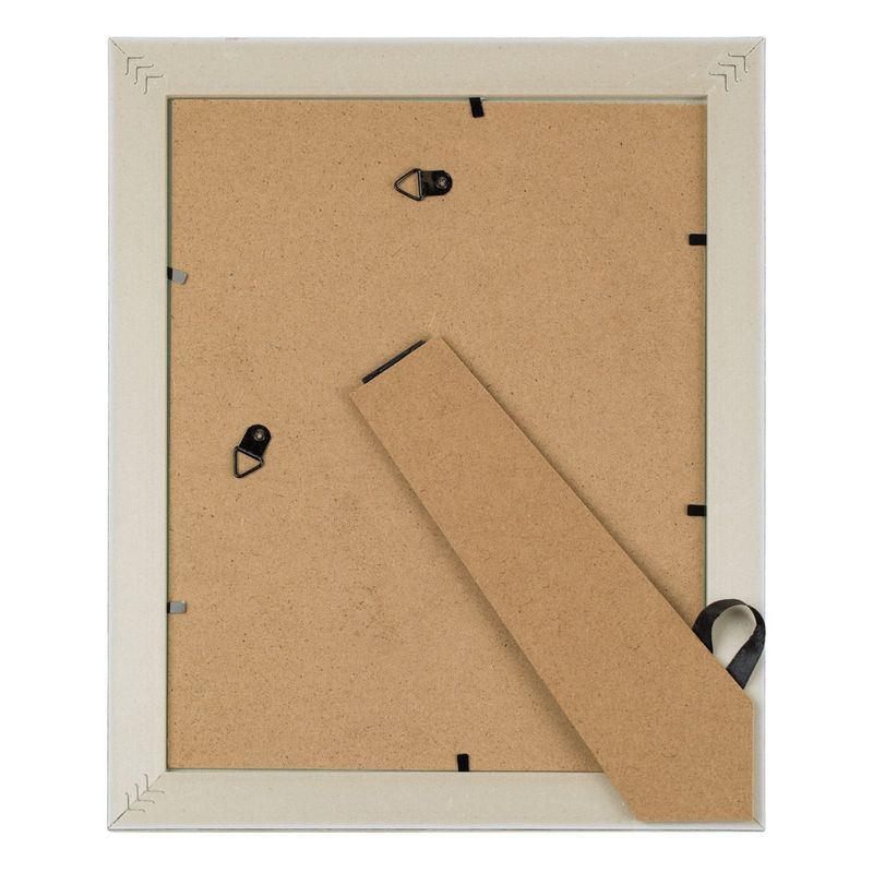 Casa si Gradina - Decoratiuni - Obiecte decorative - Accesorii decorative - Rama foto din lemn cu aspect brushed, dublu, 20x25cm, Gri - Infinity.ro