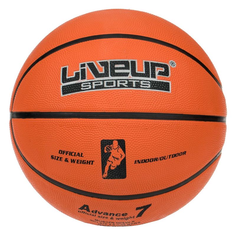 Sport si Outdoor - Sporturi de echipa - Fotbal - Porti fotbal - Minge de baschet cauciuc, marimea 7, portocalie - Infinity.ro