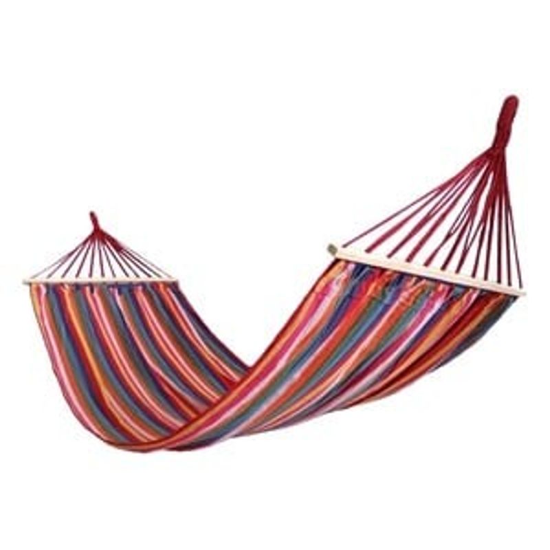 Casa si Gradina - Mobilier - Mobilier baie - Oglinzi baie - Hamac Suspendabil Multicolor cu Dungi - 200x100cm - Infinity.ro