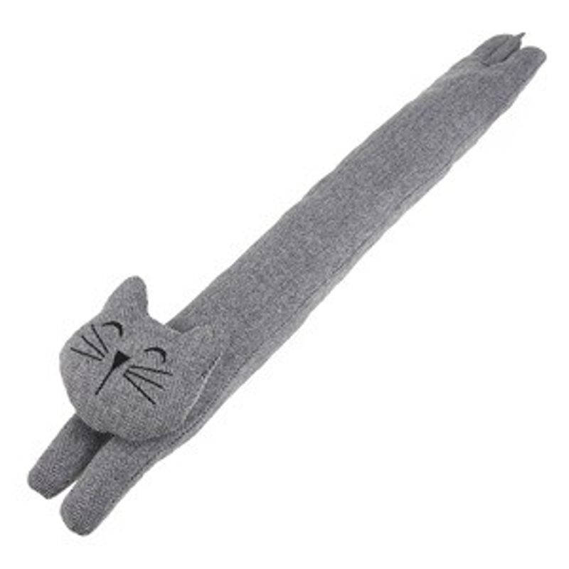 Casa si Gradina - Constructii - Echipamente de lucru - Ochelari protectia muncii si Viziere protective - Protectie anti curent pentru usa cu model pisica, gri, 85x10 cm - Infinity.ro