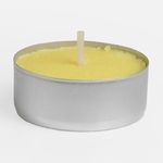 Casa si Gradina - Decoratiuni - Aromaterapie si lumanari - Lumanari si candele - Lumanari tip pastila cu ulei de citronela, 10 buc, galben, 3,5x1,5 cm - Infinity.ro