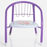 Sport si Outdoor - Ciclism - Accesorii pentru biciclete - Scaune copii pentru biciclete - Scaun metalic pentru copii, Lila, 36x35x36cm, cu imprimeu Peppa Pig - Infinity.ro