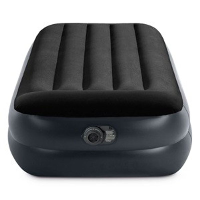 Casa si Gradina - Mobilier - Saltele si somiere - Saltele - Saltea gonflabila cu pompa incorporata, 99x42x191cm, neagra - Infinity.ro