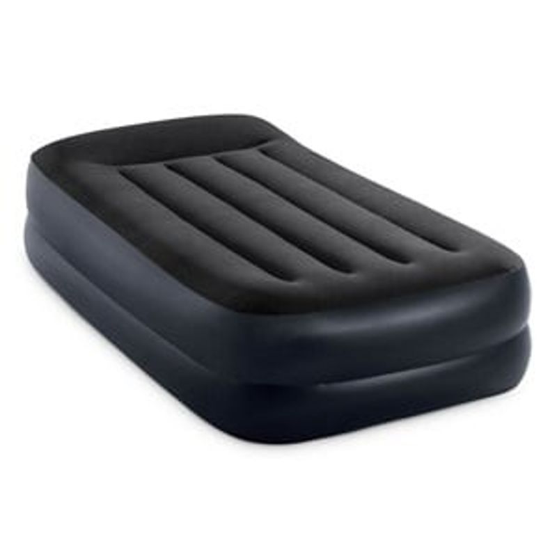 Casa si Gradina - Mobilier - Saltele si somiere - Saltele - Saltea gonflabila cu pompa incorporata, 99x42x191cm, neagra - Infinity.ro