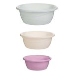 Petshop - Accesorii petshop - Castroane si adapatori - Set 3 Castroane din Plastic, Culori Pastel, 1.5L/2.7L/4.5L - Infinity.ro