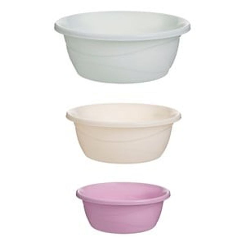 Petshop - Accesorii petshop - Castroane si adapatori - Set 3 Castroane din Plastic, Culori Pastel, 1.5L/2.7L/4.5L - Infinity.ro