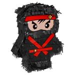 Casa si Gradina - Decoratiuni - Decoratiuni petrecere - Accesorii pentru petrecere - Pinata Ninja pentru Petrecere, 33x10x45 cm, Negru - Infinity.ro