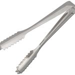Casa si Gradina - Bucatarie si vesela - Accesorii bar - Frapiere si clesti gheata - Cleste pentru gheata, Metal, 16 cm, Argintiu - Infinity.ro