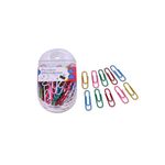 Carti si Birotica - Birotica - Accesorii de birou - Agrafe si capse - Agrafe Metalice Multicolore 32mm - 80 buc - Infinity.ro