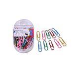 Carti si Birotica - Birotica - Accesorii de birou - Agrafe si capse - Agrafe Metalice Multicolore 32mm - 80 buc - Infinity.ro