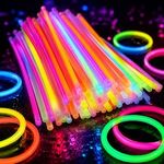 Casa si Gradina - Bucatarie si vesela - Cani si pahare - Sticle - Set Sticks Fosforescente, 50 buc, Multicolor - Infinity.ro