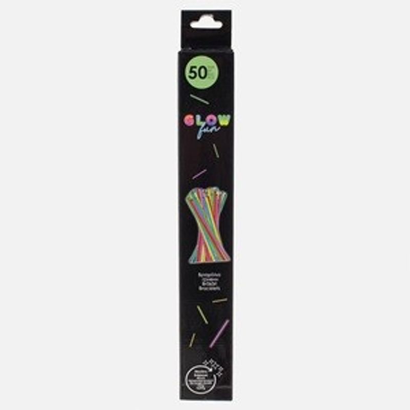 Casa si Gradina - Bucatarie si vesela - Cani si pahare - Sticle - Set Sticks Fosforescente, 50 buc, Multicolor - Infinity.ro