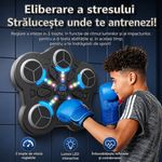 Jucarii, Copii si Bebe - Jucarii si jocuri - Jucarii & jocuri educative - Jucarii interactive - Jucarie Interactiva de Box pentru Copii, Tinta Electronica Inteligenta, 5 Zone de Lovire - Infinity.ro