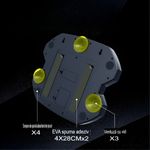 Jucarii, Copii si Bebe - Jucarii si jocuri - Jucarii & jocuri educative - Jucarii interactive - Jucarie Interactiva de Box pentru Copii, Tinta Electronica cu Muzica si Lumini LED, 4 Zone de Lovire, Manusi Incluse - Infinity.ro