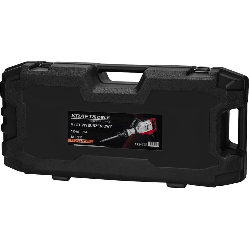 Casa si Gradina - Constructii - Scule electrice si accesorii - Rotopercutoare - Ciocan Demolator 3200W 75J Hex-Gan, Kraft&Dele, KD3211 - Infinity.ro