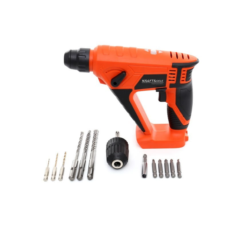 Casa si Gradina - Constructii - Scule electrice si accesorii - Rotopercutoare - Ciocan rotopercutor, 18V, KD1756, Kraft&Dele, fara acumulator si incarcator - Infinity.ro