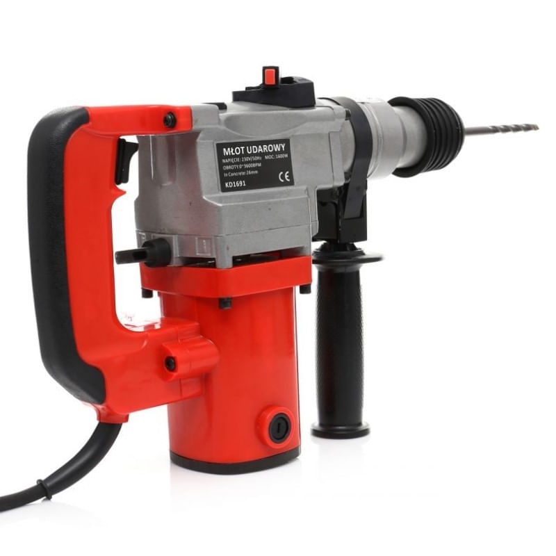 Casa si Gradina - Constructii - Scule electrice si accesorii - Rotopercutoare - Ciocan rotopercutor, Kraft&Dele, 1600 W, 3600 rpm, SDS Plus, cu accesorii - Infinity.ro