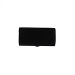 Fashion, accesorii si bijuterii - Femei - Accesorii femei - Genti si rucsacuri femei - Geanta plic, de dama, din material sintetic catifelat, ButicCochet, 20x11x5 cm, Negru - GND722 - Infinity.ro