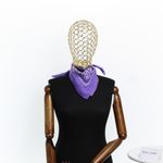 Fashion, accesorii si bijuterii - Femei - Accesorii femei - Esarfe si fulare femei - Bandana din bumbac, dimensiune 55 x 55 cm, imprimeu mandala, Buticcochet, Mov - ES2201 - Infinity.ro