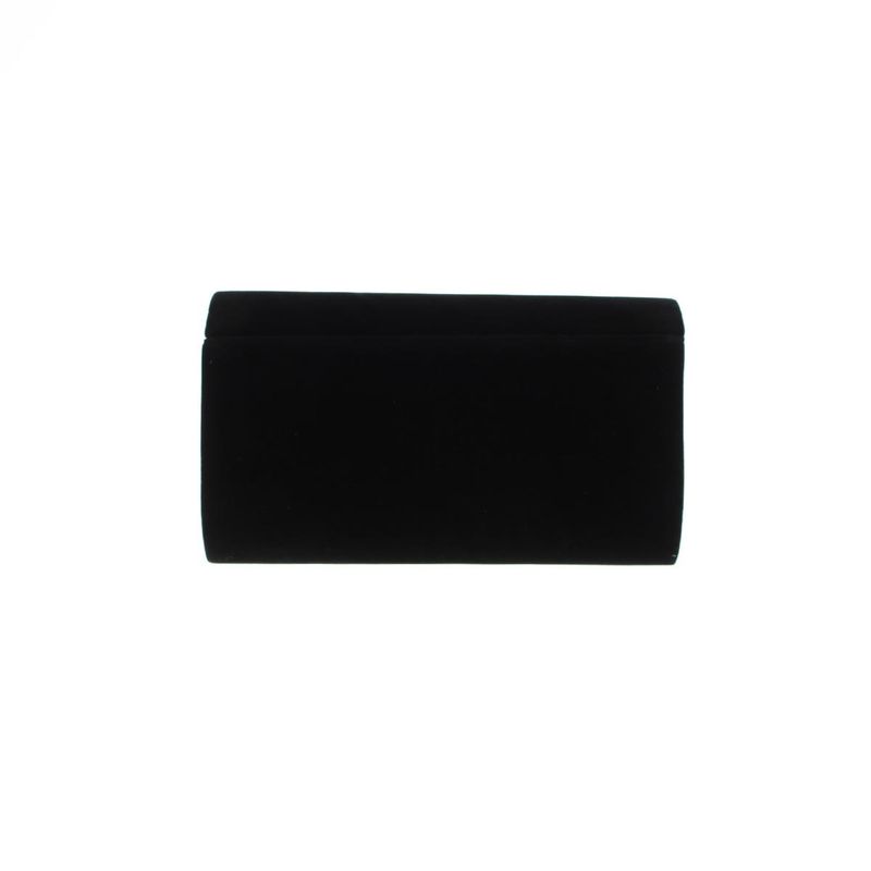 Fashion, accesorii si bijuterii - Femei - Accesorii femei - Genti si rucsacuri femei - Geanta plic, de dama, din material sintetic catifelat, ButicCochet, 23x13x5 cm, Negru - GND697 - Infinity.ro