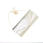 Fashion, accesorii si bijuterii - Femei - Accesorii femei - Genti si rucsacuri femei - Geanta plic, de dama, din material sintetic, ButicCochet, 26x13x5 cm, Auriu - GND675 - Infinity.ro