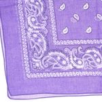 Fashion, accesorii si bijuterii - Femei - Accesorii femei - Esarfe si fulare femei - Bandana din bumbac, dimensiune 55 x 55 cm, imprimeu mandala, Buticcochet, Mov - ES2201 - Infinity.ro