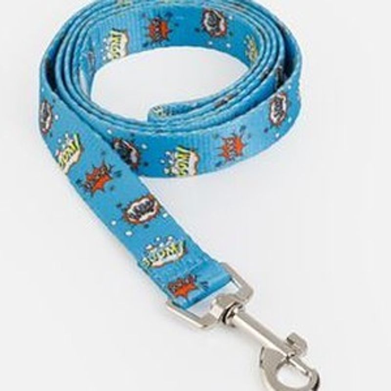 Petshop - Accesorii petshop - Zgarzi, lese si hamuri - Hamuri - Leash Comic Albastru pentru Animale de Companie - Infinity.ro