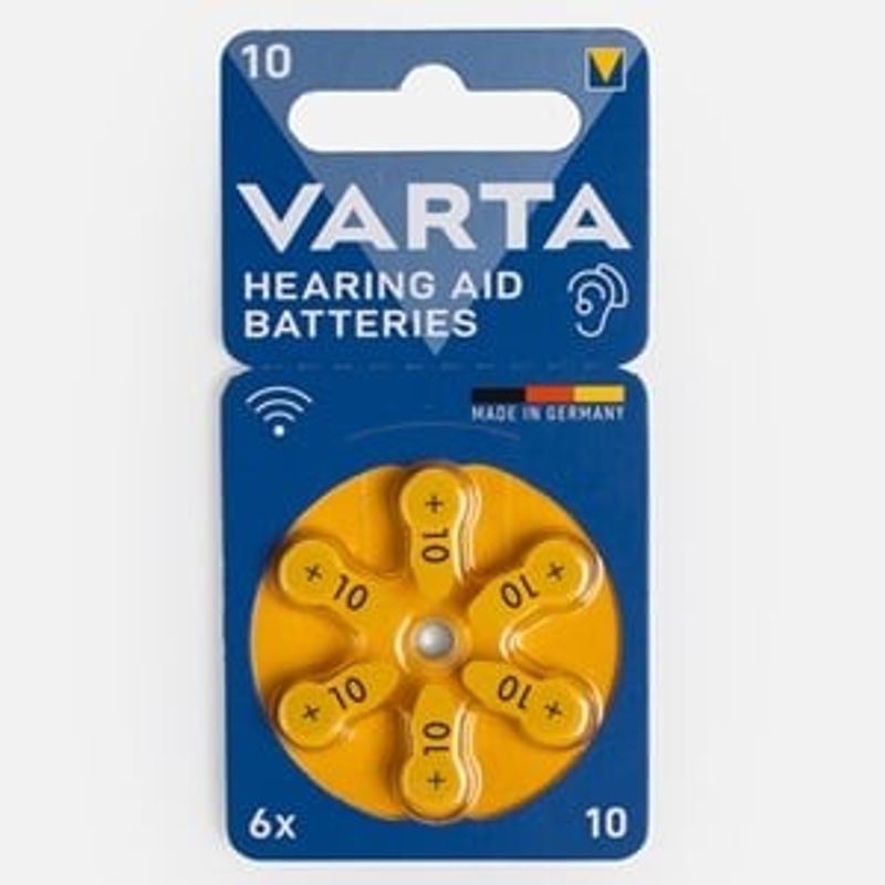 Ingrijire personala si Cosmetice - Sanatate si wellness - Aparate medicale - Aparate auditive - Baterii pentru Aparate Auditive Tip 10 - Pachet de 6 - Infinity.ro