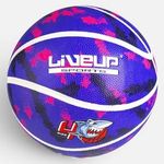 Sport si Outdoor - Sporturi de echipa - Fotbal - Porti fotbal - Minge de baschet mov pastel din vinil, Nr. 4, pentru copii - Infinity.ro