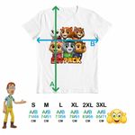 Fashion, accesorii si bijuterii - Barbati - Imbracaminte - Tricouri si bluze barbati - Tricou Barbati Paw Patrol Cat Pack Patrula Catelusilor, alb, marime 3XL - Infinity.ro