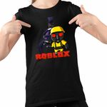 Fashion, accesorii si bijuterii - Copii - Imbracaminte copii - Tricouri copii - Tricou Copii Fete Tio Torcher Roblox Piggy, negru, marime S Copii - Infinity.ro