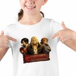 Fashion, accesorii si bijuterii - Copii - Imbracaminte copii - Tricouri copii - Tricou Copii Fete Castlevania Trevor Alucard Sypha, alb, marime S Copii - Infinity.ro