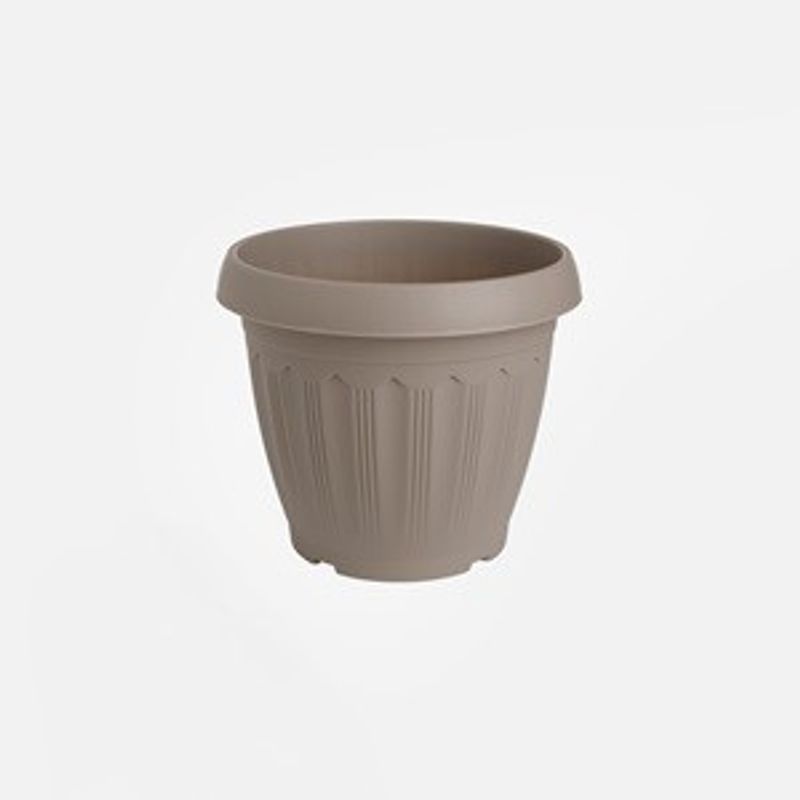 Casa si Gradina - Gradinarit si plante - Plante si ghivece - Ghivece si suporturi - Ghiveci Plastic Rotunde Mocca cu Model Reliefat - Infinity.ro