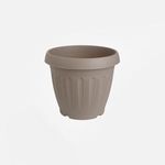 Casa si Gradina - Gradinarit si plante - Plante si ghivece - Ghivece si suporturi - Ghiveci Plastic Rotunde Mocca cu Model Reliefat - Infinity.ro