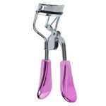 Ingrijire personala si Cosmetice - Machiaj - Accesorii machiaj - Ondulator pentru gene, Argintiu cu mânere fucsia - Infinity.ro