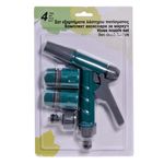 Casa si Gradina - Gradinarit si plante - Instalatii si accesorii pentru irigatii - Programatoare stropire - Pistol de stropit cu accesorii, Set 4 buc - Infinity.ro