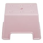 Casa si Gradina - Mobilier - Scaune si fotolii - Tabureti - Taburet Plastic Roz Matlasat cu Perni de Silicon Anti-Alunecare - Infinity.ro