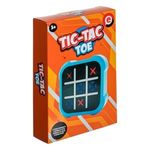 Jucarii, Copii si Bebe - Jucarii si jocuri - Jocuri si puzzle - Jocuri de societate - Joc electronic Tic Tac Toe, 3 moduri de joc, 9x9 cm, Albastru - Infinity.ro