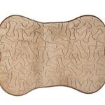 Casa si Gradina - Textile si covoare - Covoare - Covoras pentru caini, Bej cu Model Os, 76x54cm - Infinity.ro
