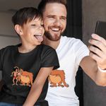 Fashion, accesorii si bijuterii - Copii - Imbracaminte copii - Tricouri copii - Tricou Copii Baieti Cartea Junglei Mowgli King Louie, alb, marime M Copii - Infinity.ro