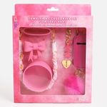 Casa si Gradina - Bucatarie si vesela - Accesorii bar - Termosuri si Cani termos - Set Accesorii Decorative pentru Pahar Termos Roz - Infinity.ro