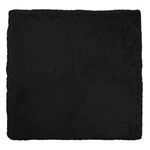 Casa si Gradina - Textile si covoare - Lenjerii de pat - Fete de perna - Fata de perna decorativa din blana ecologica, 50x50 cm, neagra - Infinity.ro