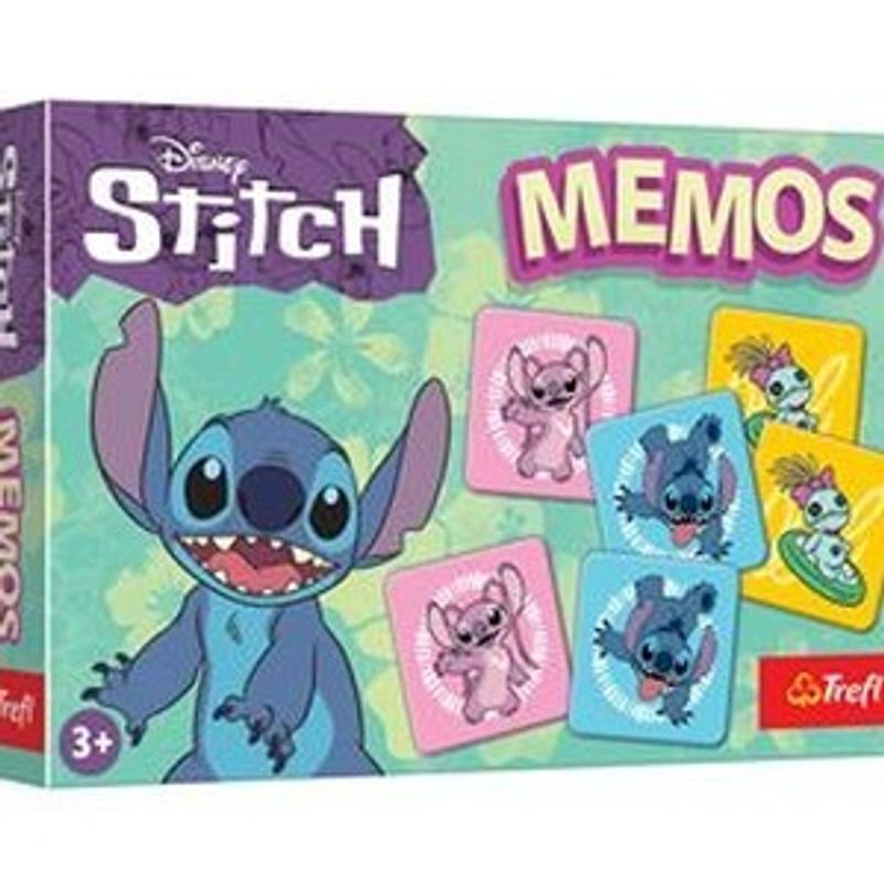 Jucarii, Copii si Bebe - Jucarii si jocuri - Jocuri si puzzle - Jocuri de societate - Joc de Memorie cu Carte Temat Lilo & Stitch - Infinity.ro