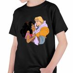 Fashion, accesorii si bijuterii - Copii - Imbracaminte copii - Tricouri copii - Tricou Copii Baieti Cocosatul de la Notre-Dame Esmeralda Phoebus, negru, marime M Copii - Infinity.ro