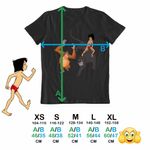Fashion, accesorii si bijuterii - Copii - Imbracaminte copii - Tricouri copii - Tricou Copii Baieti Cartea Junglei Bagheera Mowgli King Louie, negru, marime S Copii - Infinity.ro