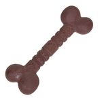Jucarii, Copii si Bebe - Jucarii si jocuri - Jucarii bebelusi - Jucarii pentru dentitie - Jucarie pentru caini, Os cu aroma de vita, Maro, 12 cm - Infinity.ro