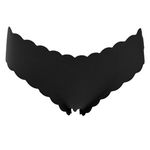 Fashion, accesorii si bijuterii - Femei - Lenjerie si pijamale femei - Lenjerie intima femei - Chiloti Dama Hipster cu Finisaj Laser Cut, Negri - Infinity.ro