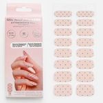 Casa si Gradina - Decoratiuni - Stickere decorative - Stickere pentru unghii cu gel, roz cu buline, 16 buc - Infinity.ro